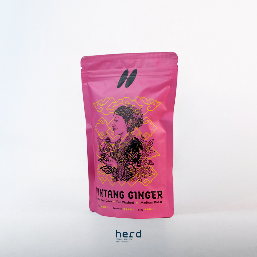 Herd Coffee Roaster Kopi Arabika puntang ginger 150 Gram Single Origin Filter
