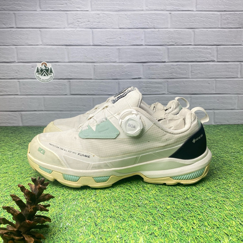 sepatu outdoor hiking gunung K2 Flyhike Goretex BOA 41