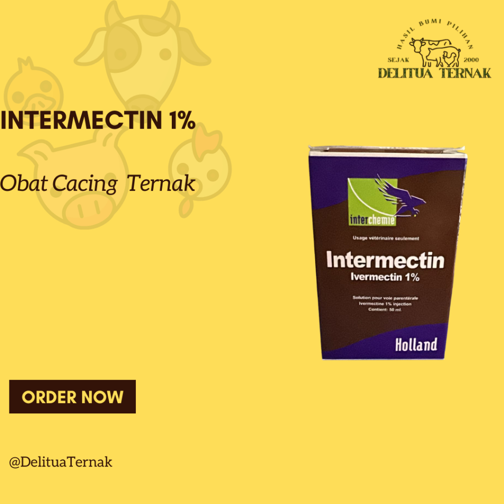 Intermectin 1% (Ivermectin Injection) – Interchemie Holland