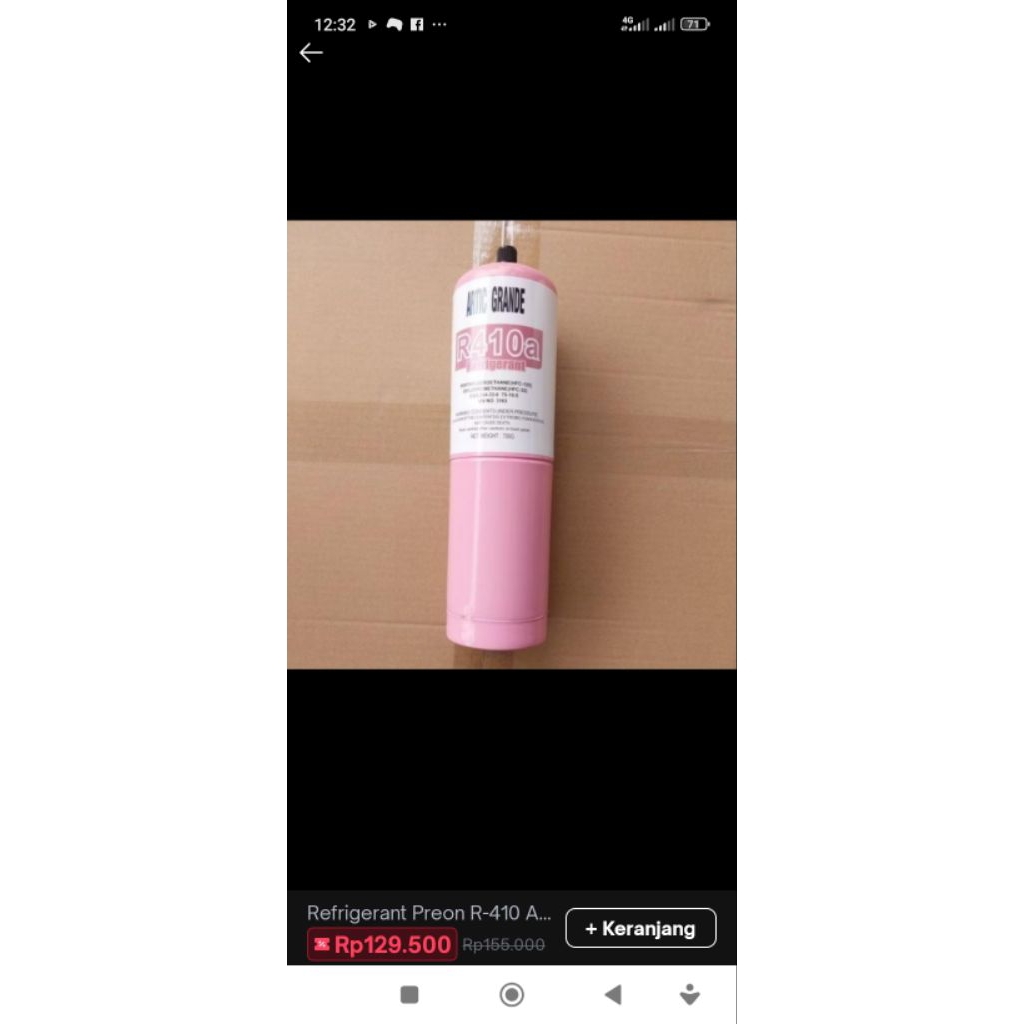 freon ac  r410 R32