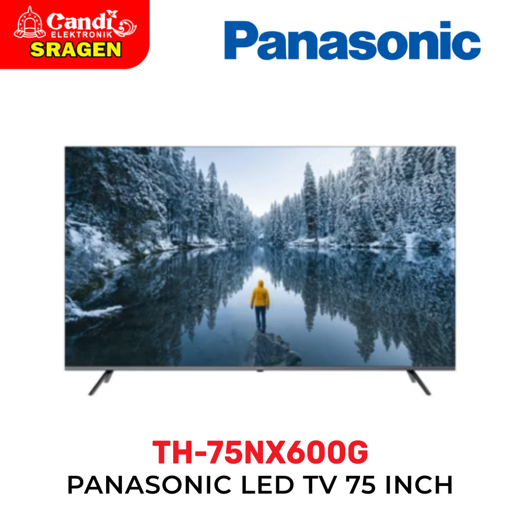 PANASONIC TV Led 75 Inch 4K HDR Google TV - TH-75NX600G