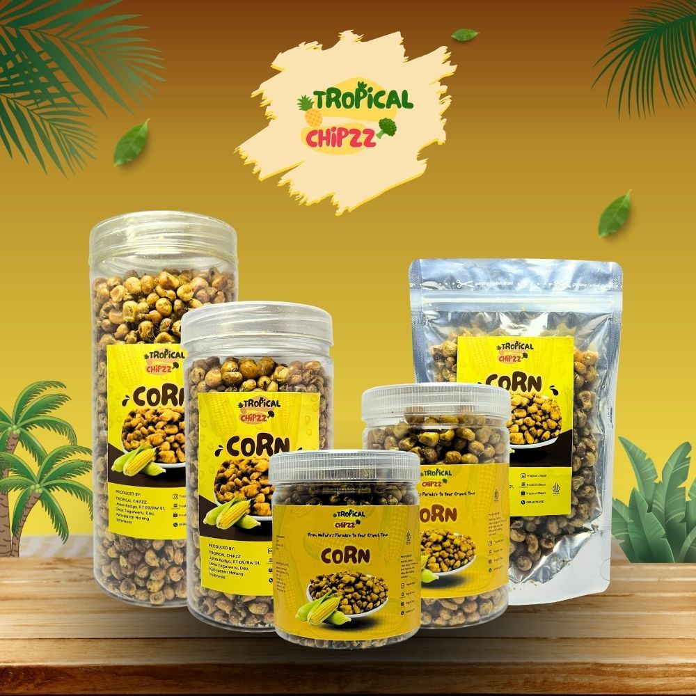 KERIPIK JAGUNG / CORN / Keripik Kering Buah Sayur