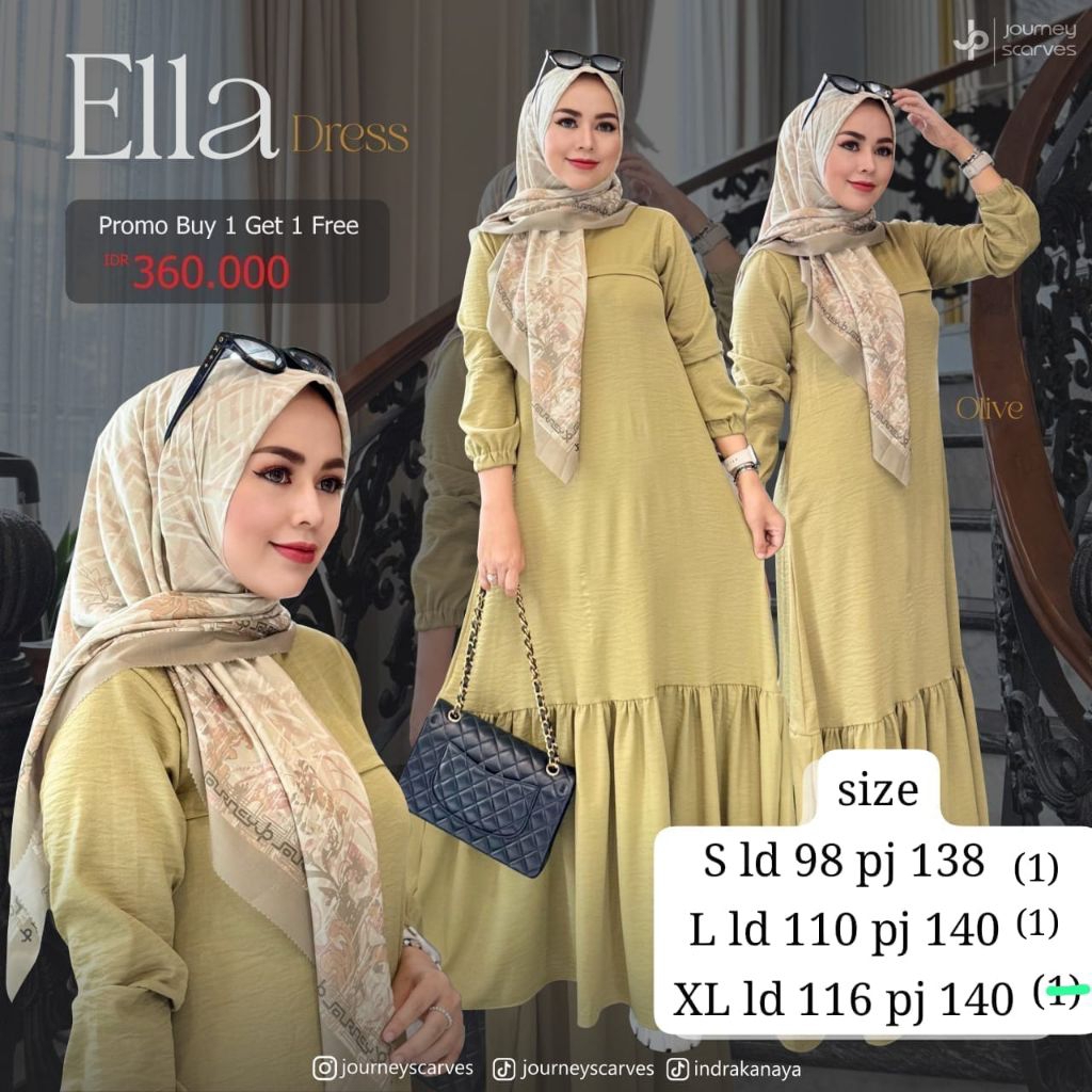 ELLA DRESS JOURNEY SCARVESS