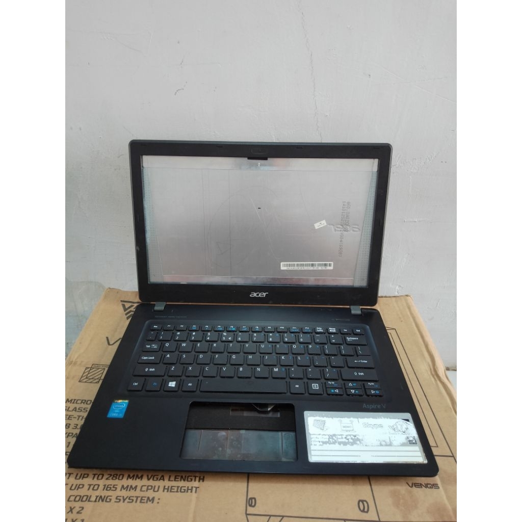 Kesing cesing case fulset copotan Laptop Acer Aspire V3-371