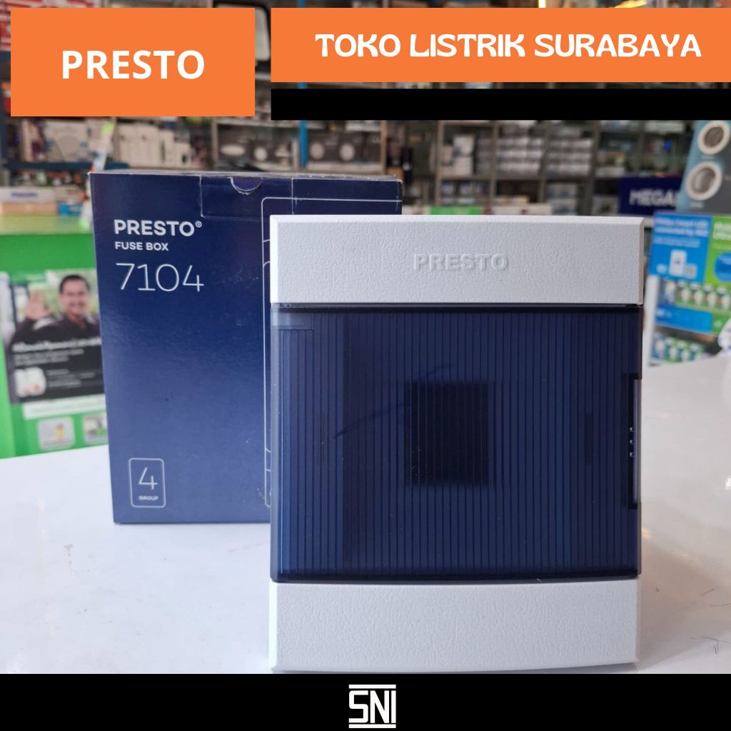 PRESTO BOX MCB 4 GROUP - PRESTO BOX MCB 6 GROUP