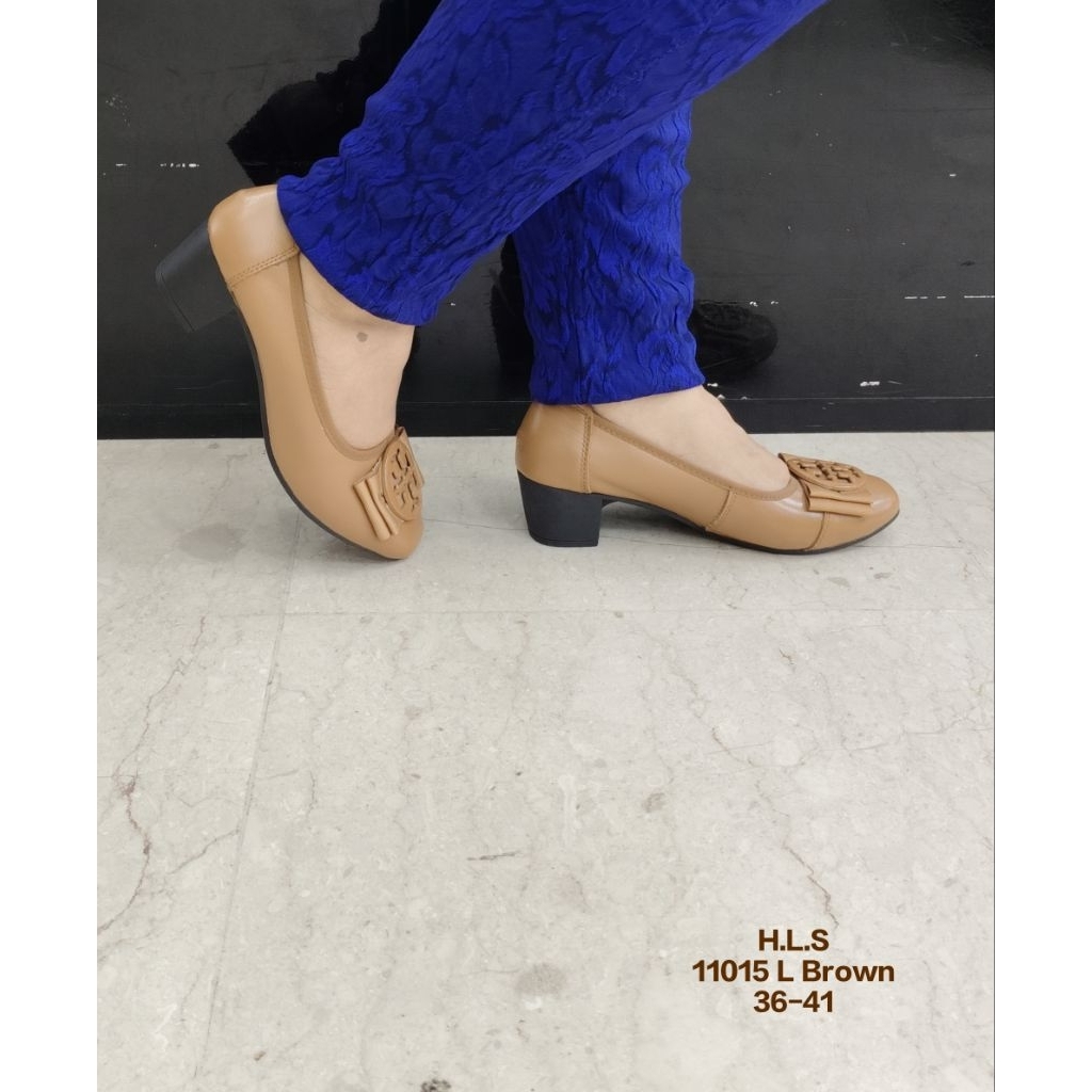 GRADE A / 11015 / SEPATU WANITA / KULIT SAPI / HAK TAHU / IMPORT