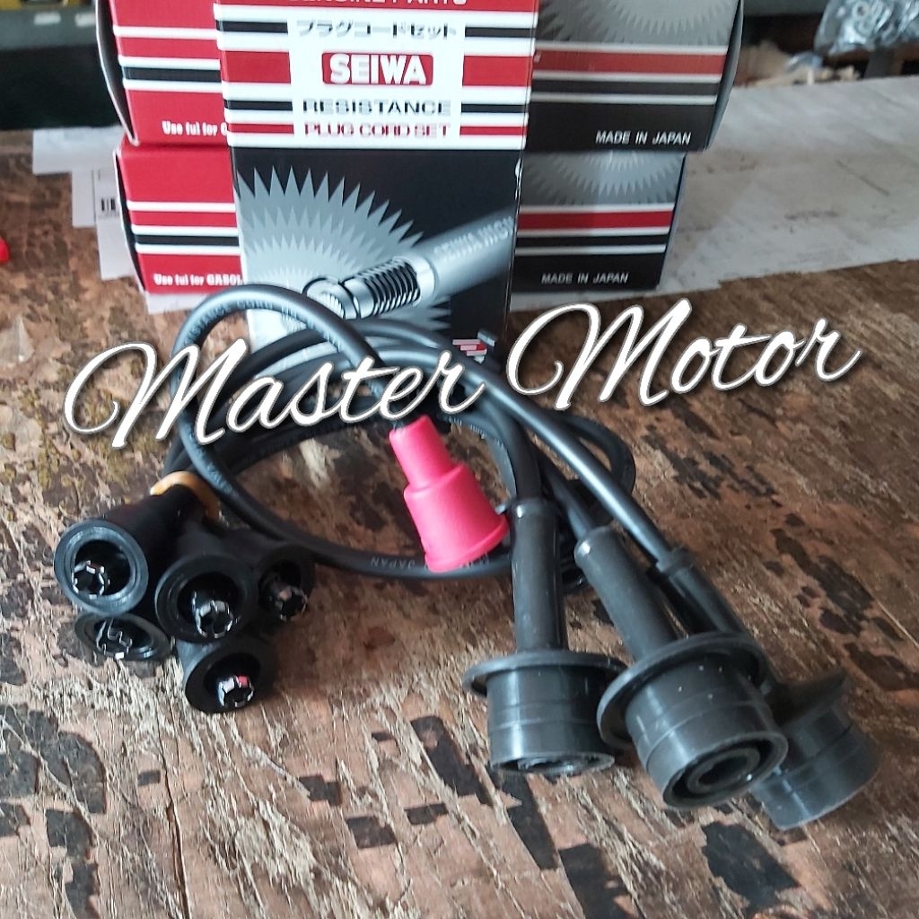 Kabel Busi Kijang Super 5K / Kijang Grand / Kijang Kapsul 7K Karburator SEIWA Jepang Original