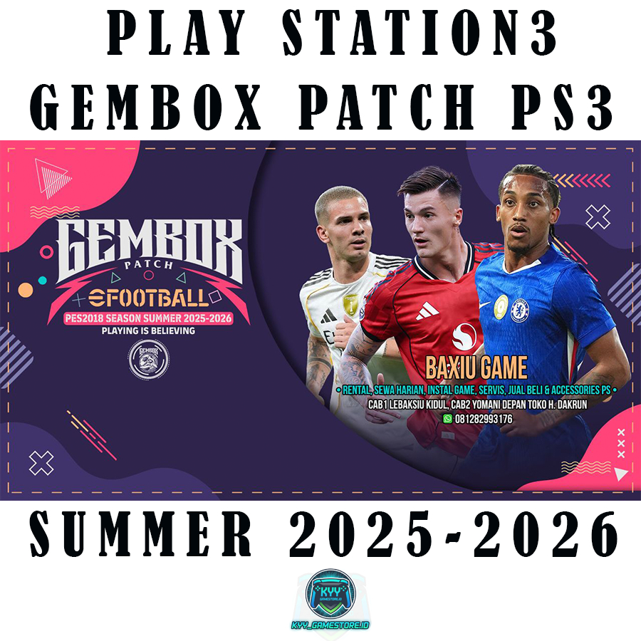 GAMEBOX PATCH SUMMER 2026 PS3 PKG