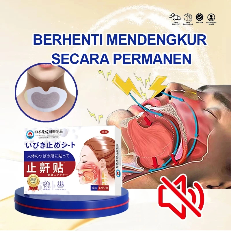 Anti ngorok saat tidur anti dengkur Anti Mendengkur Anti-snoring patch alat anti ngorok saat tidur s