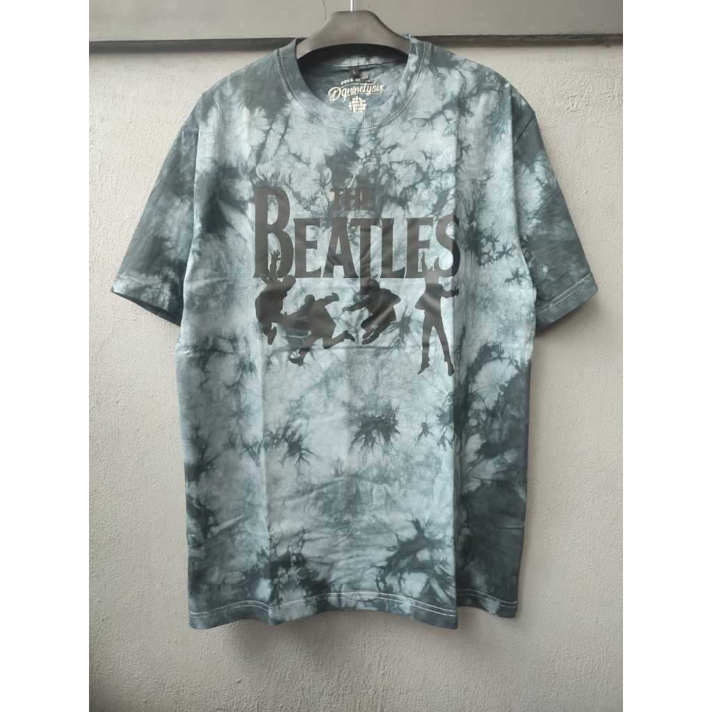 Kaos Band The Beatles Tie Dye / kaos the beatles tie dye / kaos musik tie dye / kaos metal / baju mu