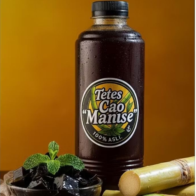 sirup manis tebu / tetes cao / tetes tebu murni asli 100% || ukuran 500 ML