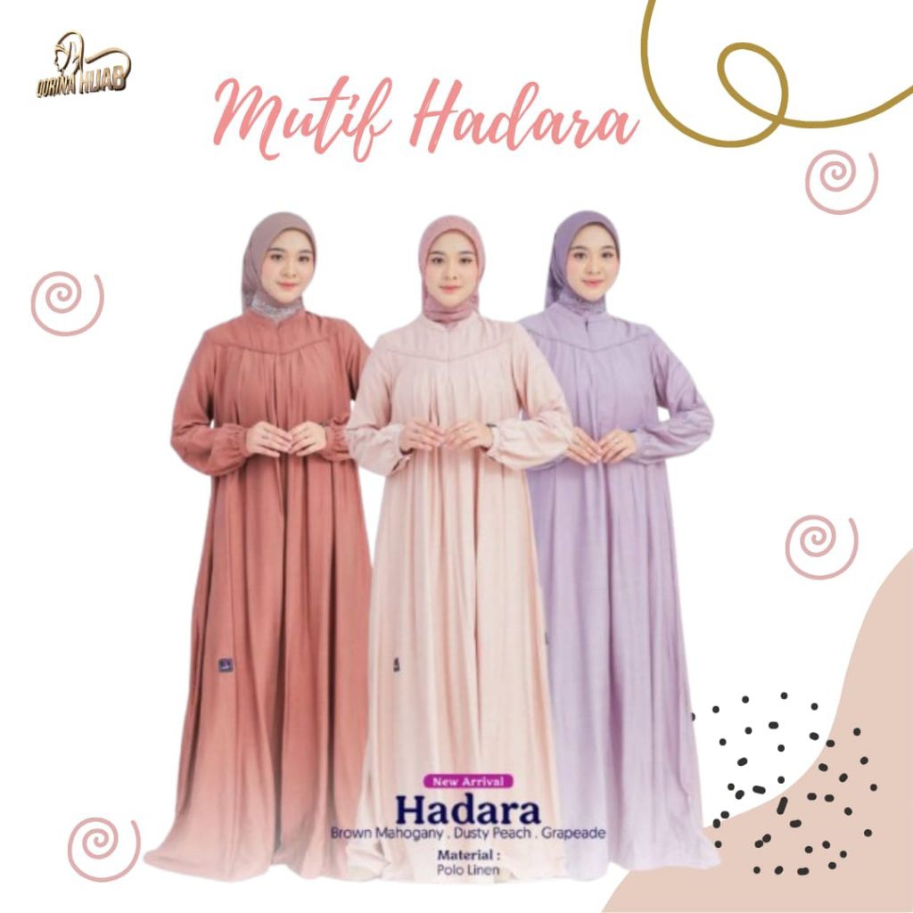 MUTIF HADARA / MUTIF PRIDE / gamis mutif / gamis dewasa / gamis remaja / gamis ibu hamil / gamis bum