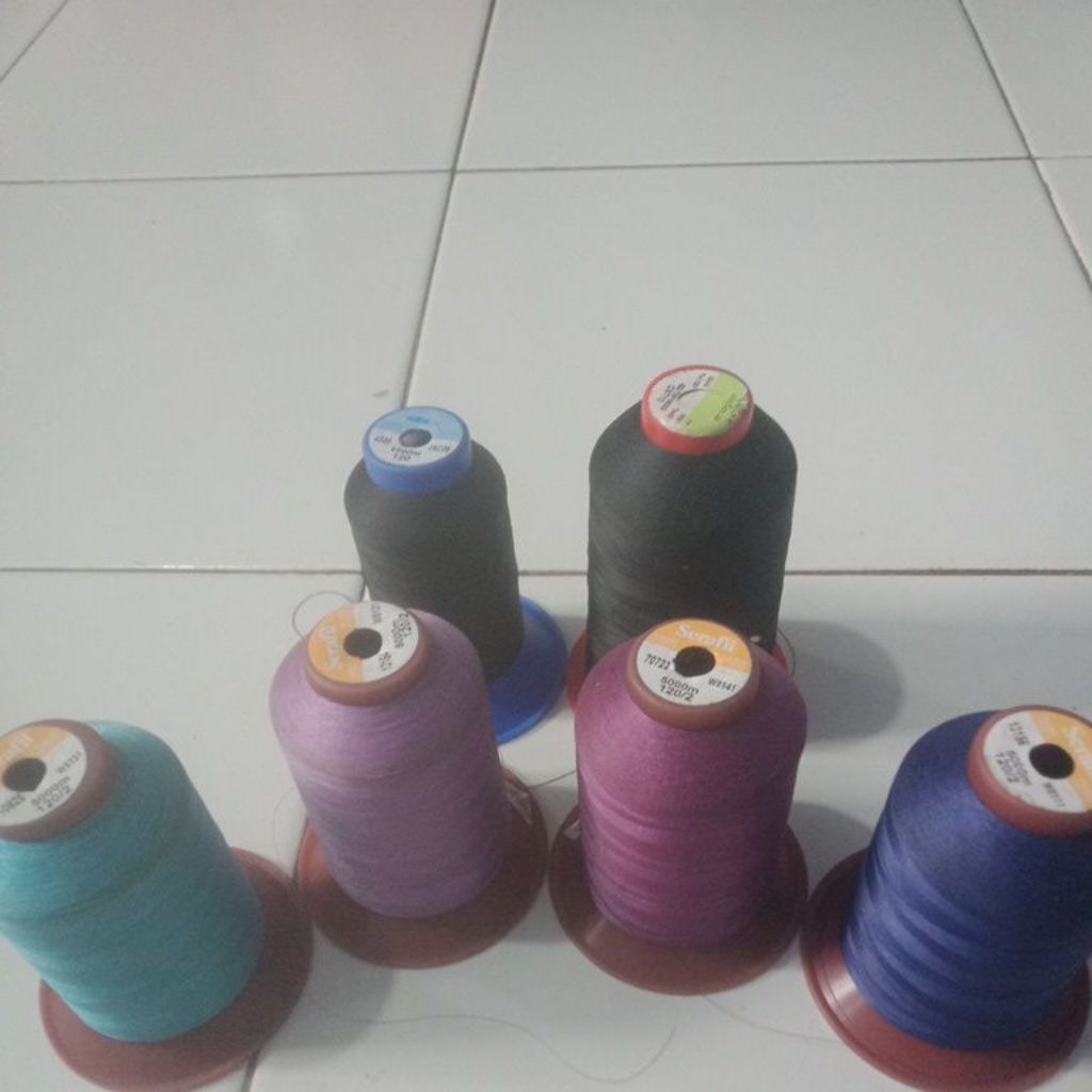 benang bordir,jahit,obras