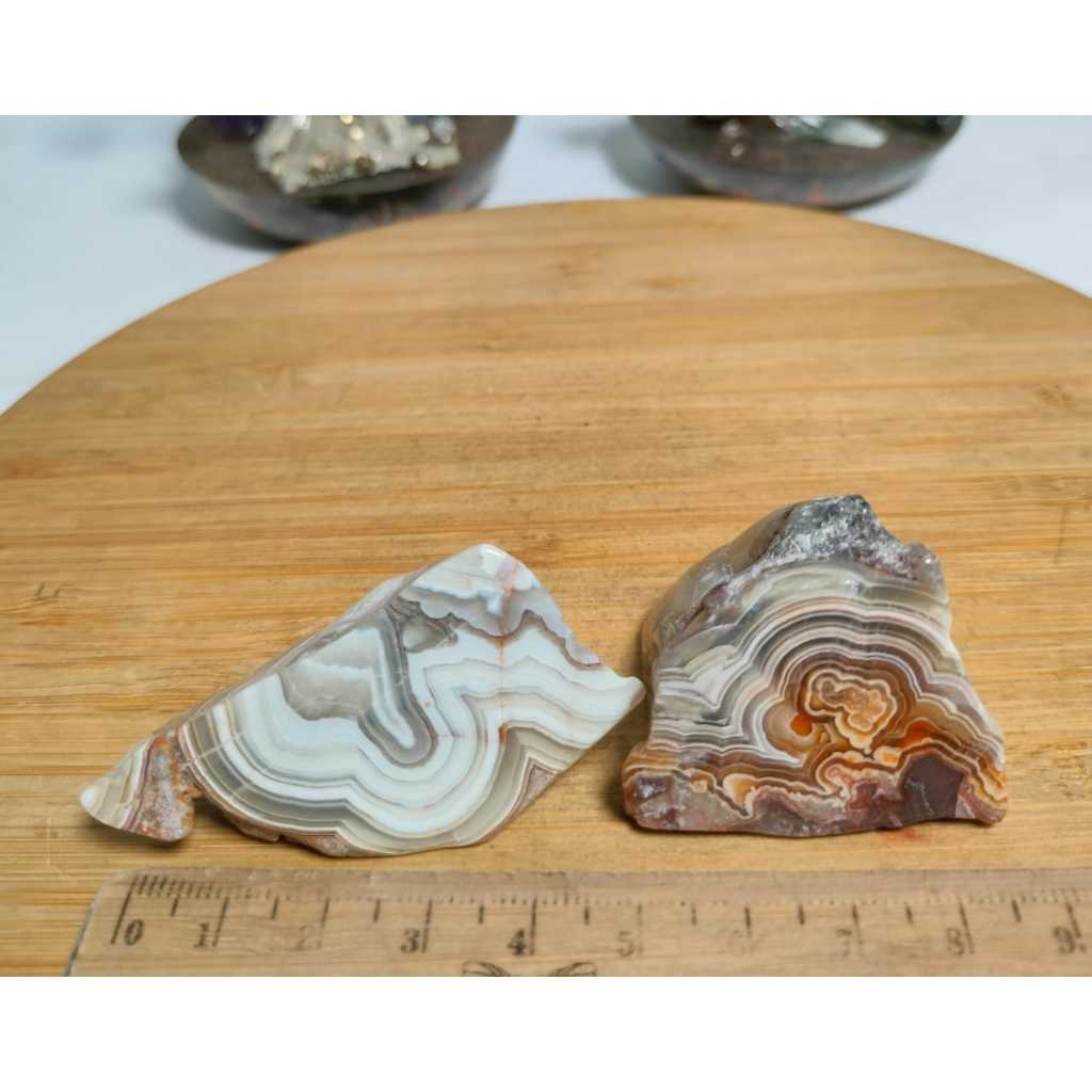 Batu Mexico Agate pattern polished rough Natural (3)