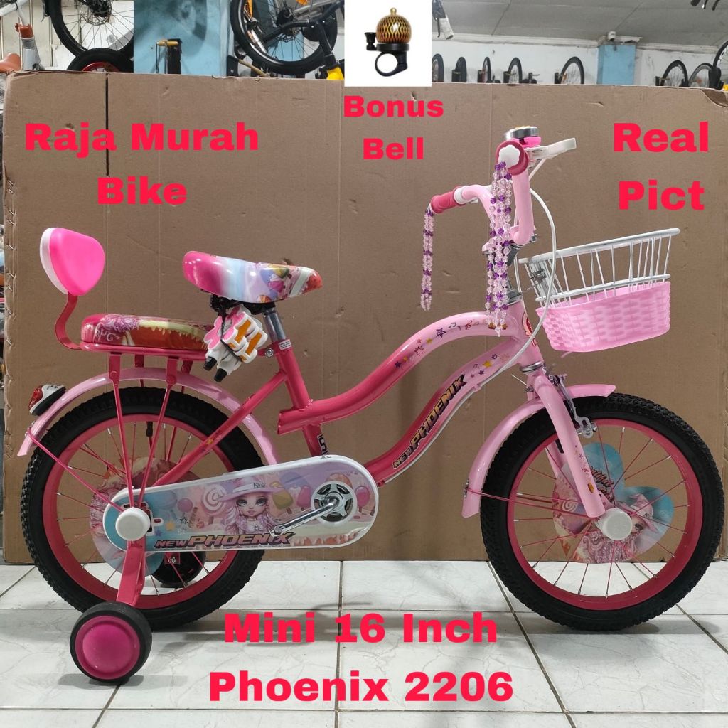 Sepeda Anak Perempuan Mini Phoenix 2206 16 Inch Sepeda Anak Mini Phonenix 2206 16 Inch