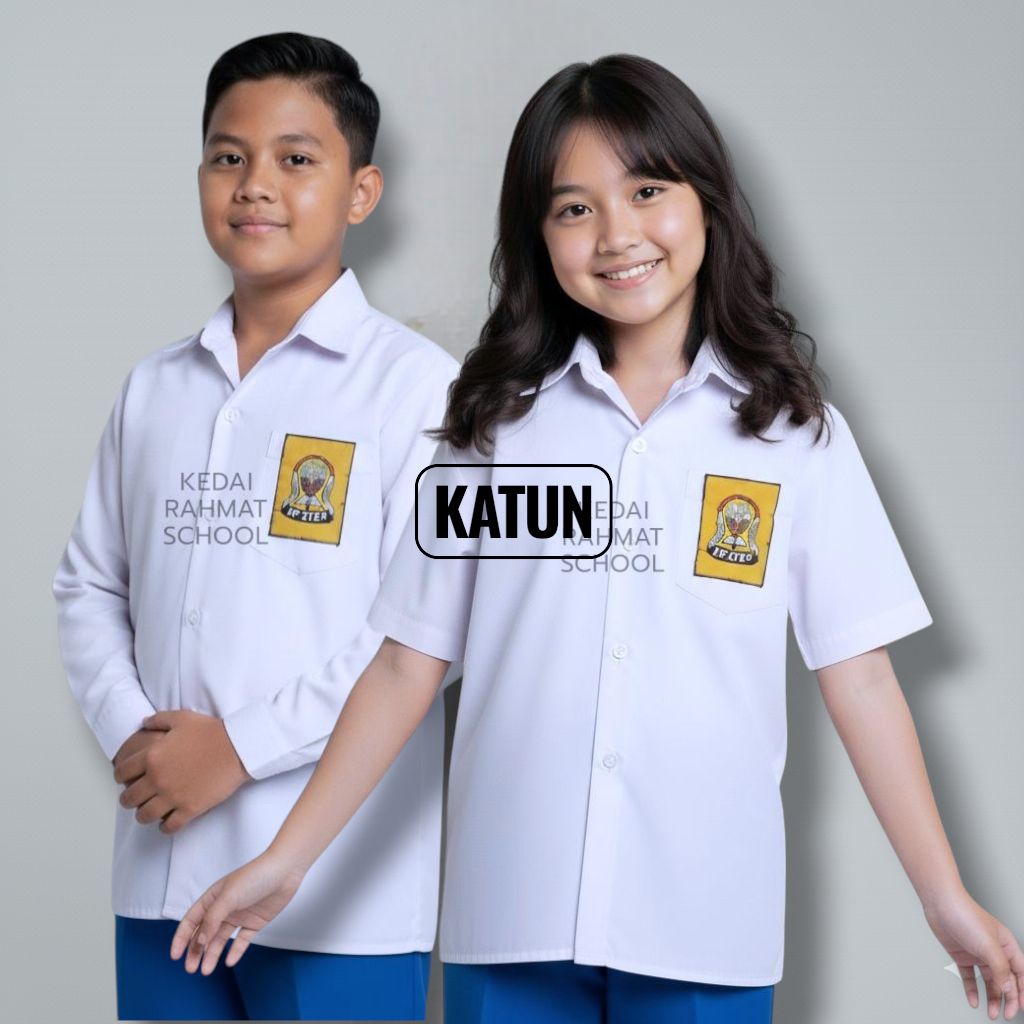 Baju Seragam Sekolah SMP MTS Bahan Katun Super Panjang Merk Martin