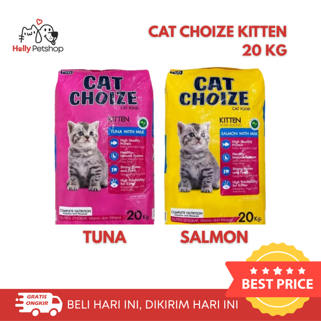CAT CHOIZE Kitten 20kg Makanan Kucing Cat Choize