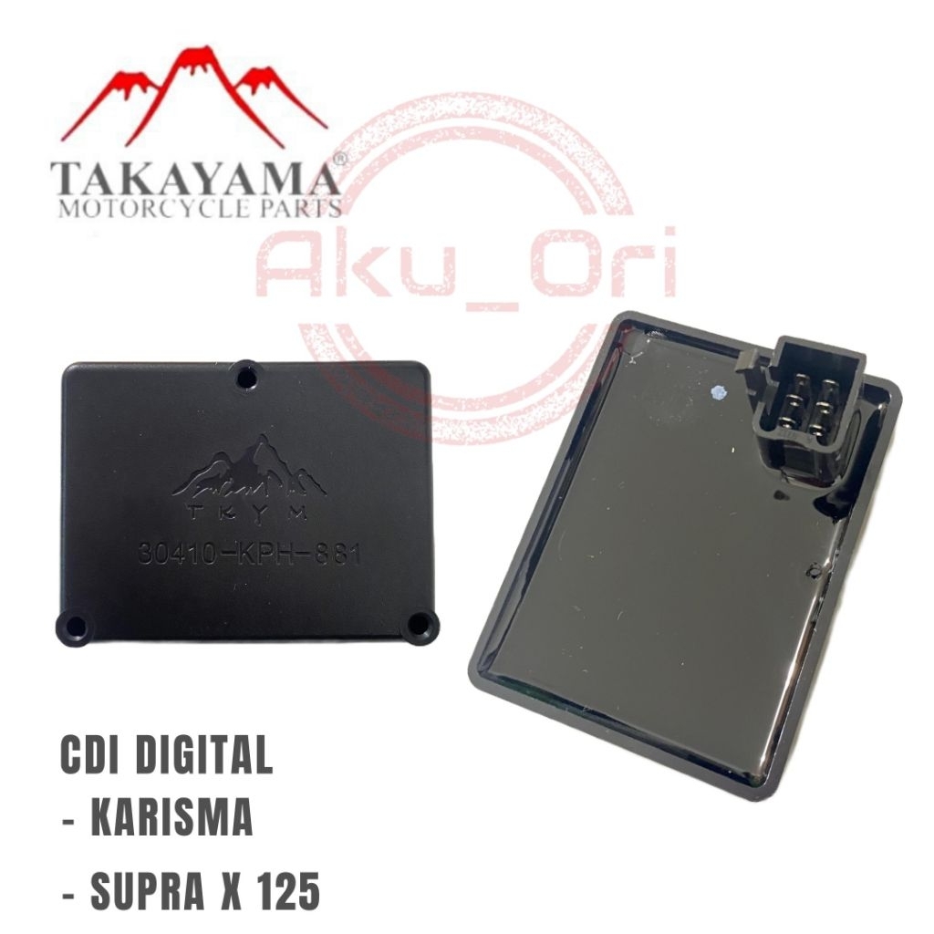 CDI KARISMA TAKAYAMA cdi Karisma supra x 125 karbu