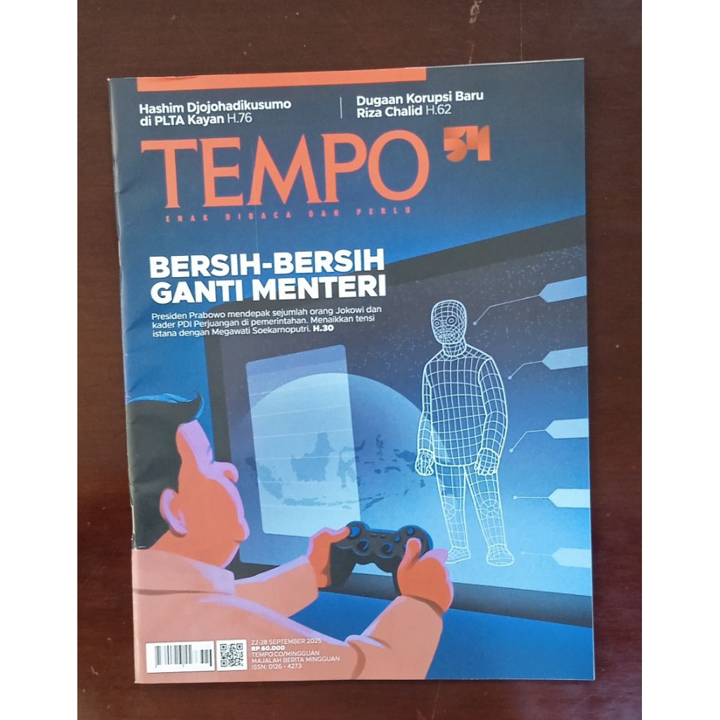 Majalah Tempo edisi 22 -28 September 2025