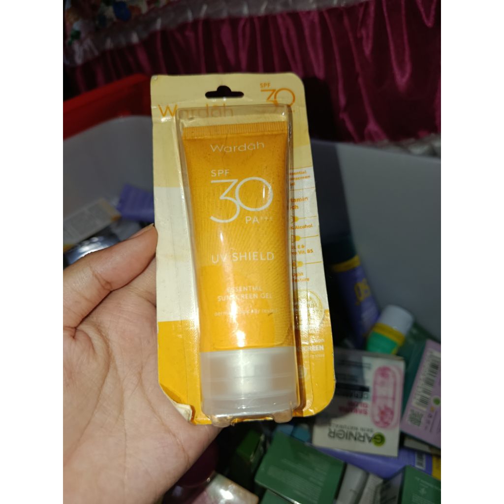 sunscreen wardah kuning