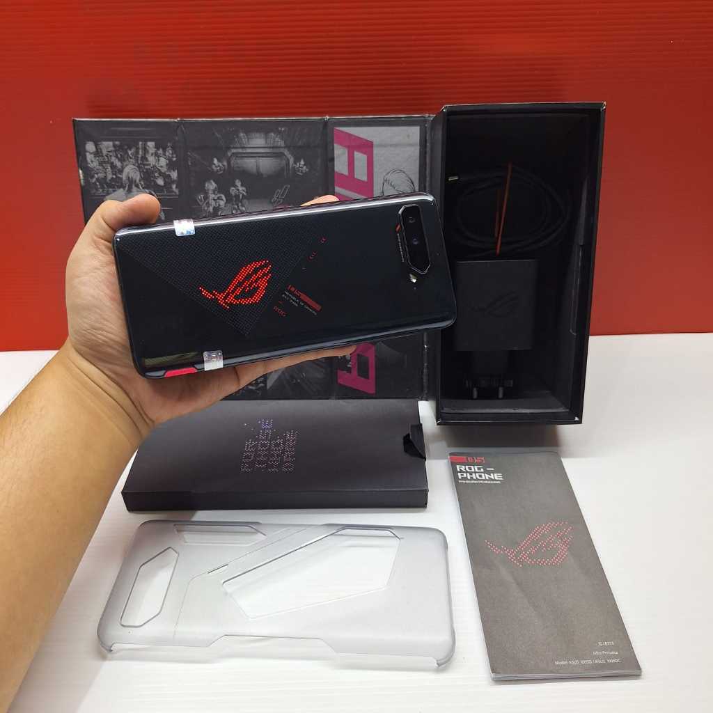 ASUS ROG PHONE 5S 8/128GB Fullset ORI NO MINUS