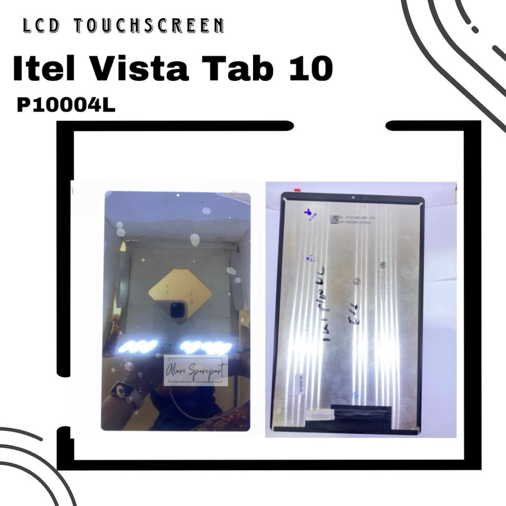 LCD TOUCHSCREEN ITEL VISTA TAB 10 / P10004L FULLSET