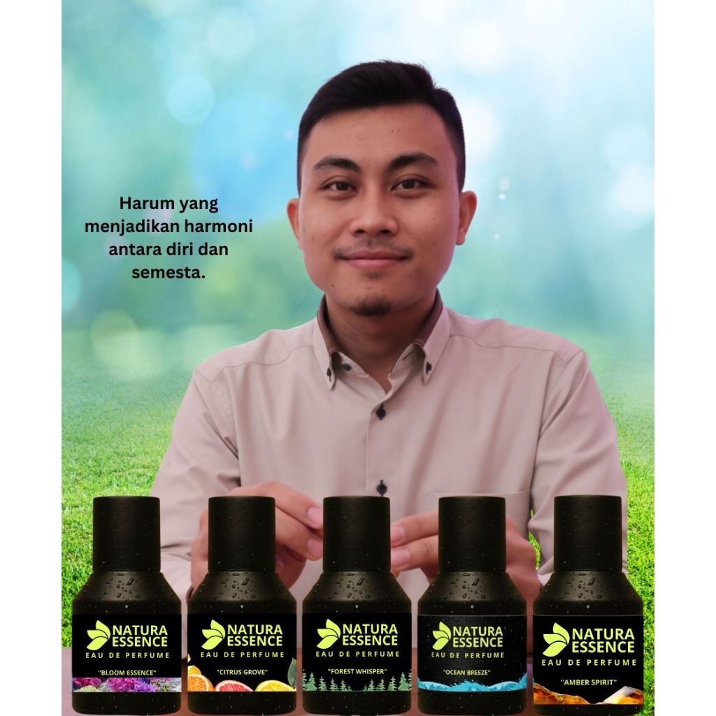 Parfum  EDP Ocean Breeze energi/unsur Air / Lautan Tahan 12 Jam