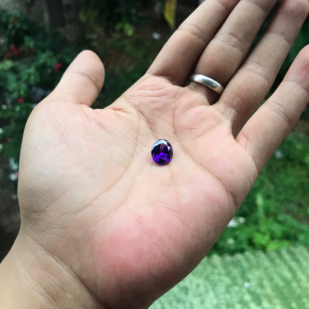 BATU KECUBUNG UNGU CUTTING DIAMOND