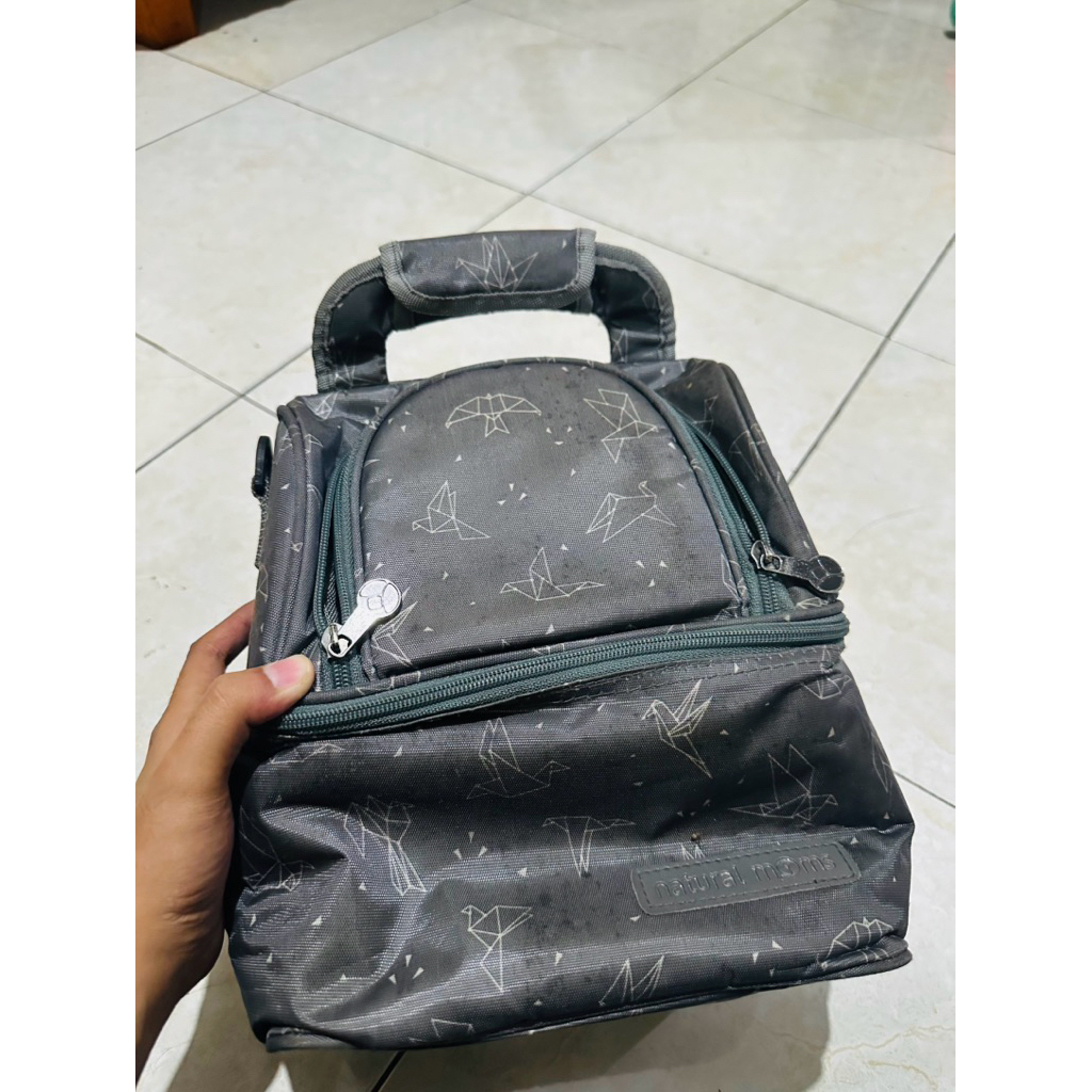 Preloved Natural Moms Cooler Bag - Cooler Bag Baby - Tas Asi - Natural Moms