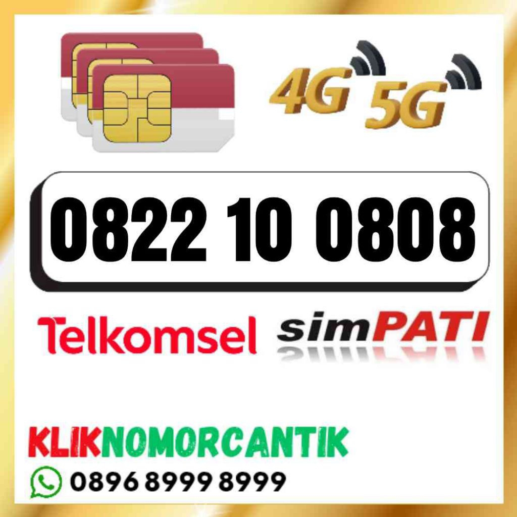 Nomor Cantik 10 Digit Telkomsel Simpati 10 Digit 10 0808