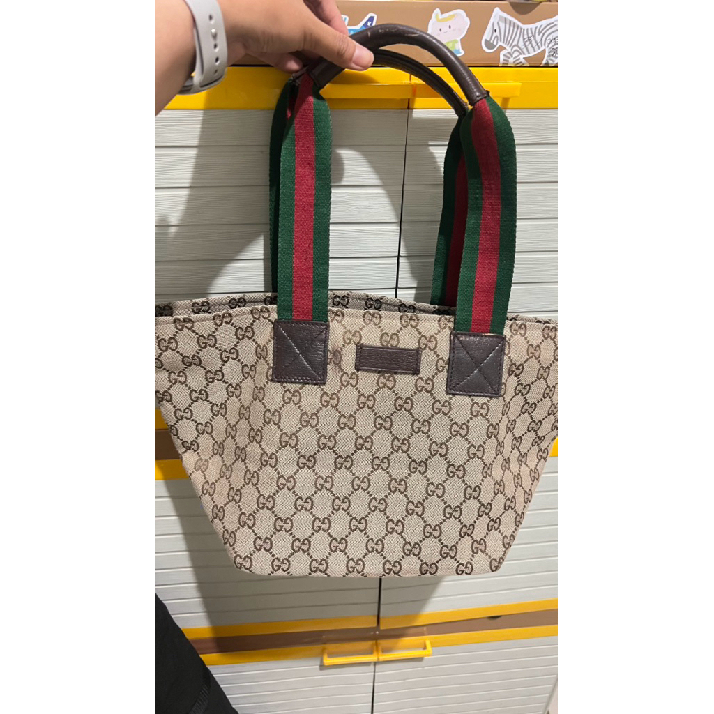 Gucci Vintage Sherry Tote Bag
