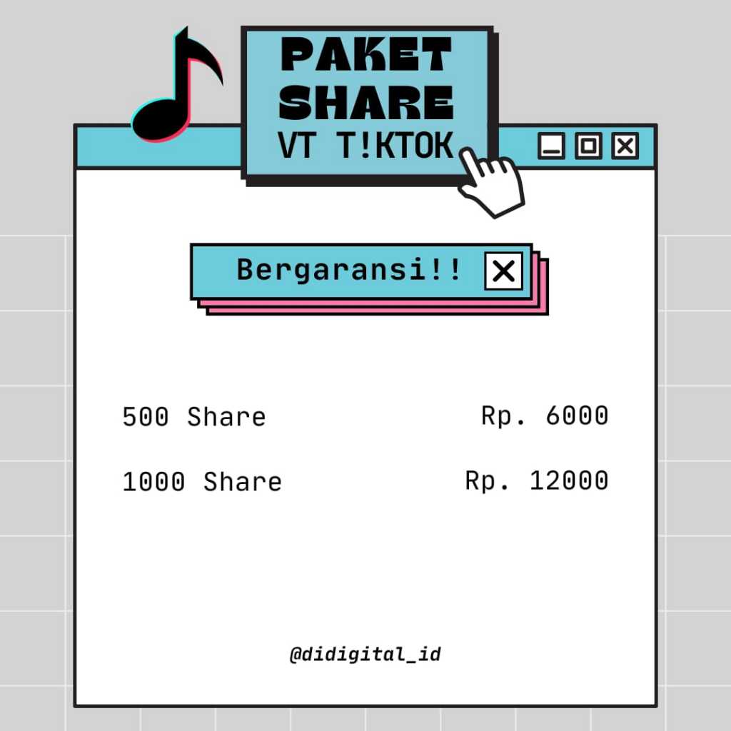 Share Tiktok Fyp Pemanen Tiktok Share Fyp Proses Super Cepat