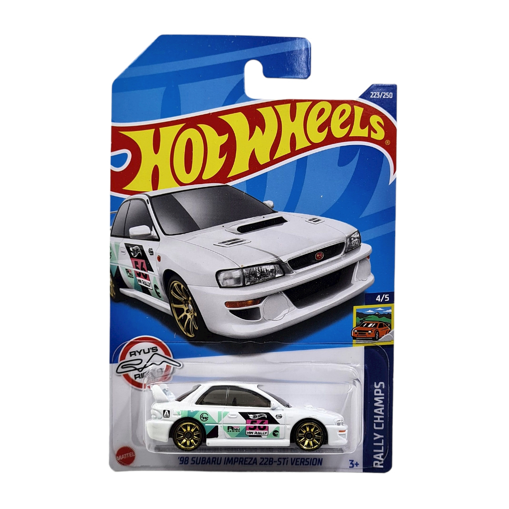 Hot Wheels 98 Subaru Impreza 22B STi-Version TH Reg 2022 Treasure