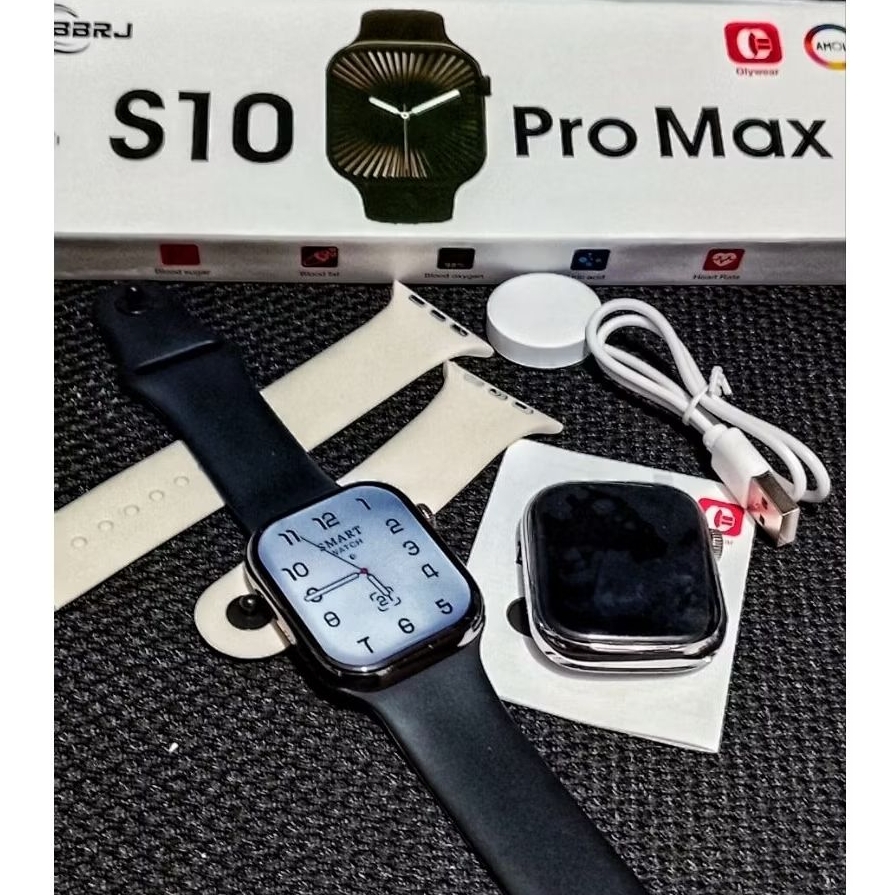 Termurah SMART WATCH S10 PRO MAX Super Amoled / wearable Device Watch Series 10 / Encoder Wreless Ch