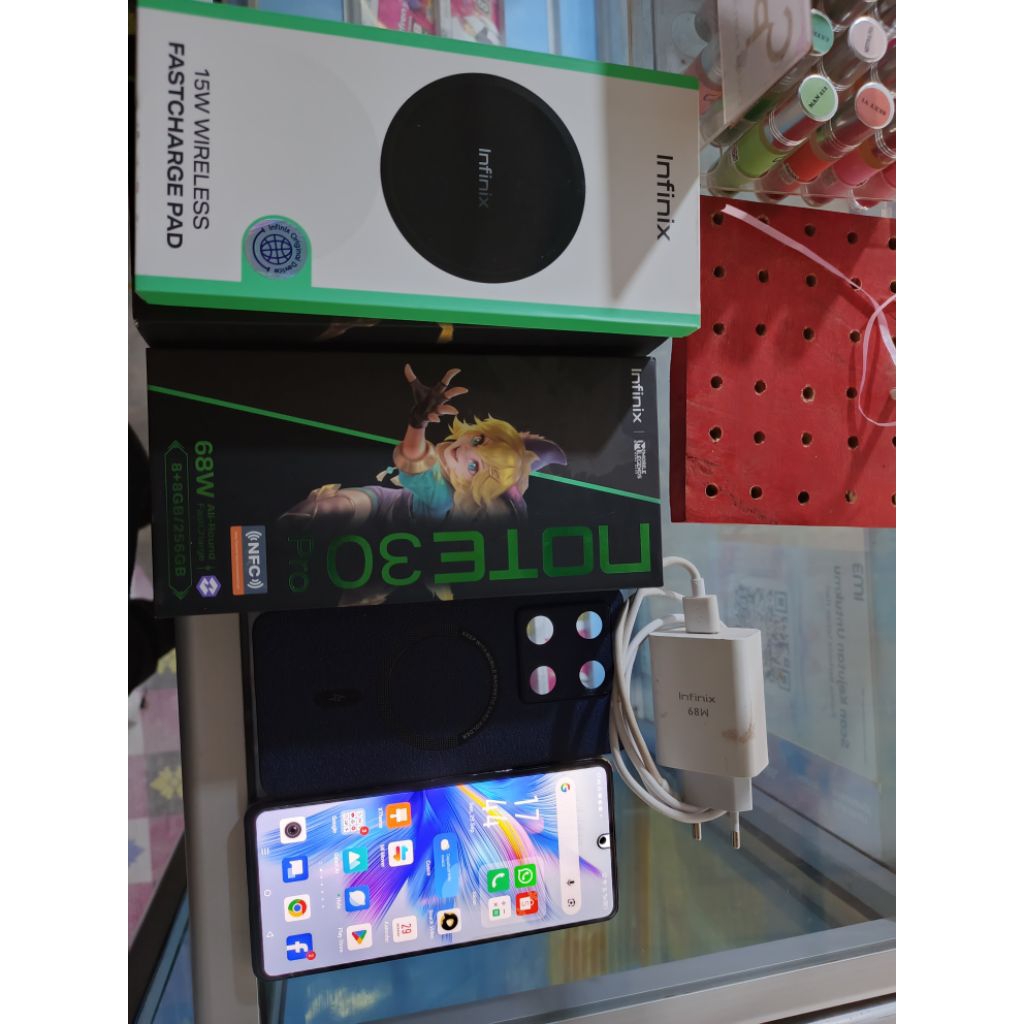 Second infinix note 30 pro ram 8/256 fullset