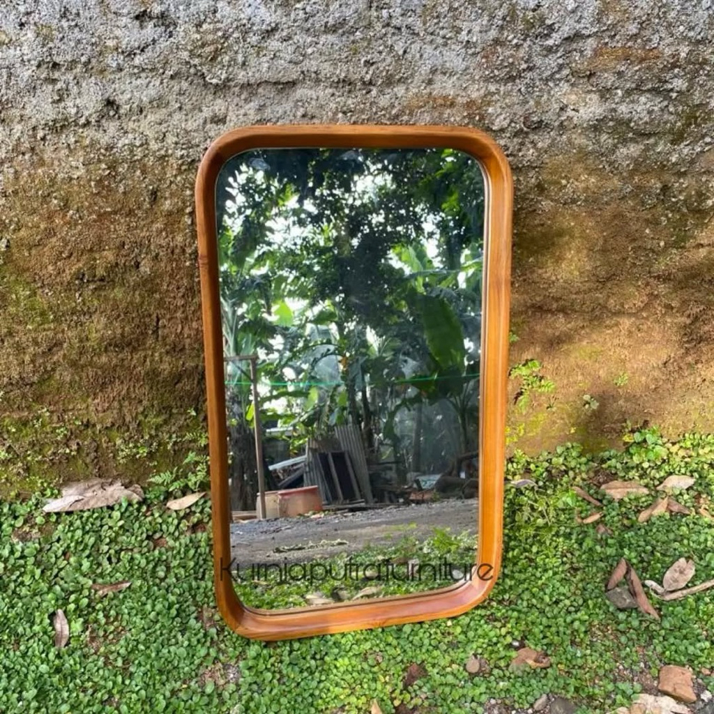 Cermin Dinding Jati / Cermin Hias Jati / Pigura Dinding / Mirror