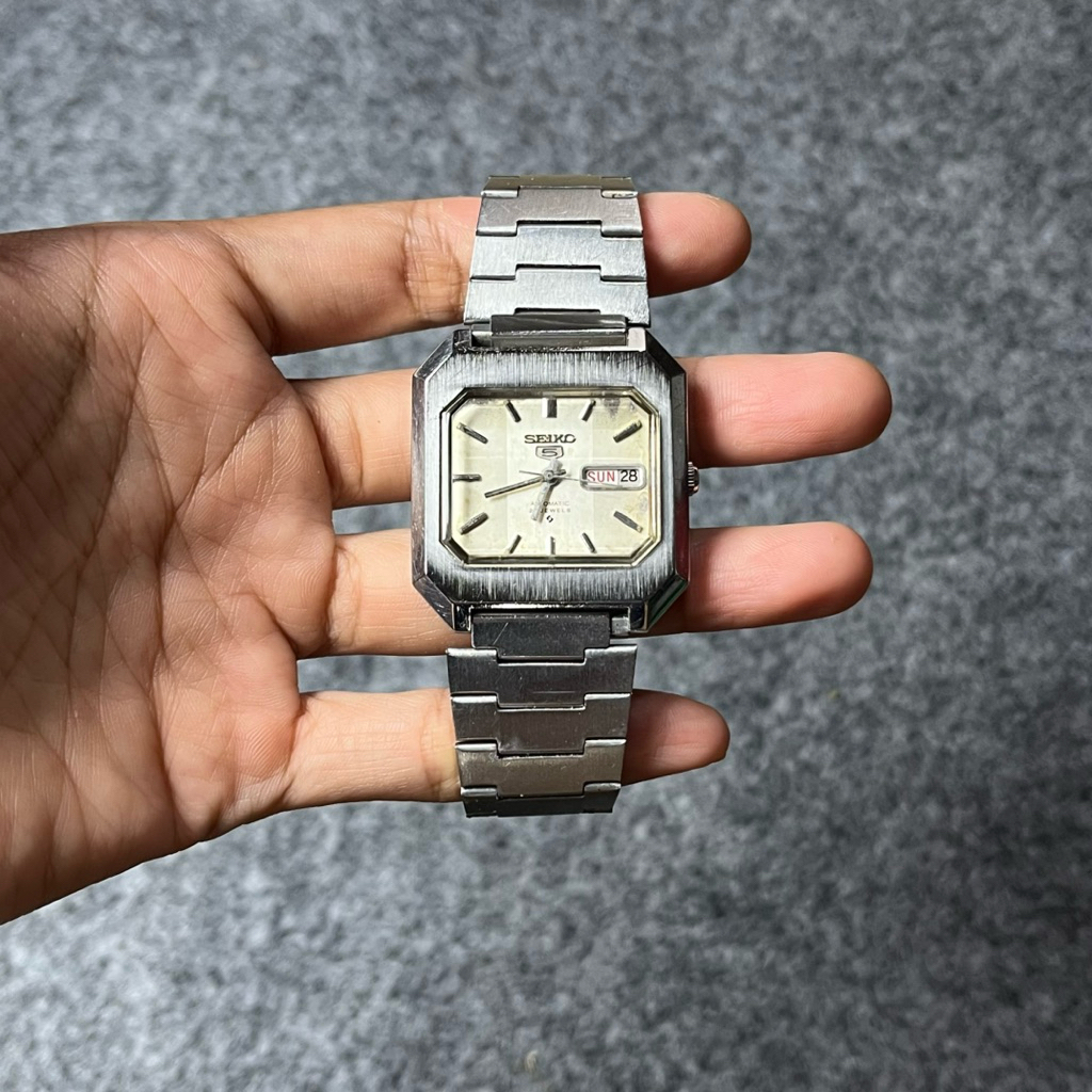 Jam tangan seiko 5 antik second original