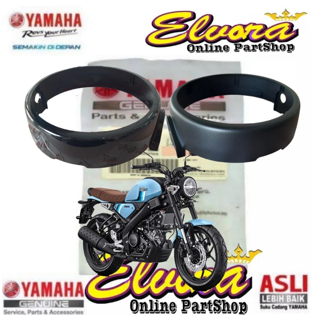 Cover headlight ring lampu depan yamaha XSR 155 Original BBS-H4144-00