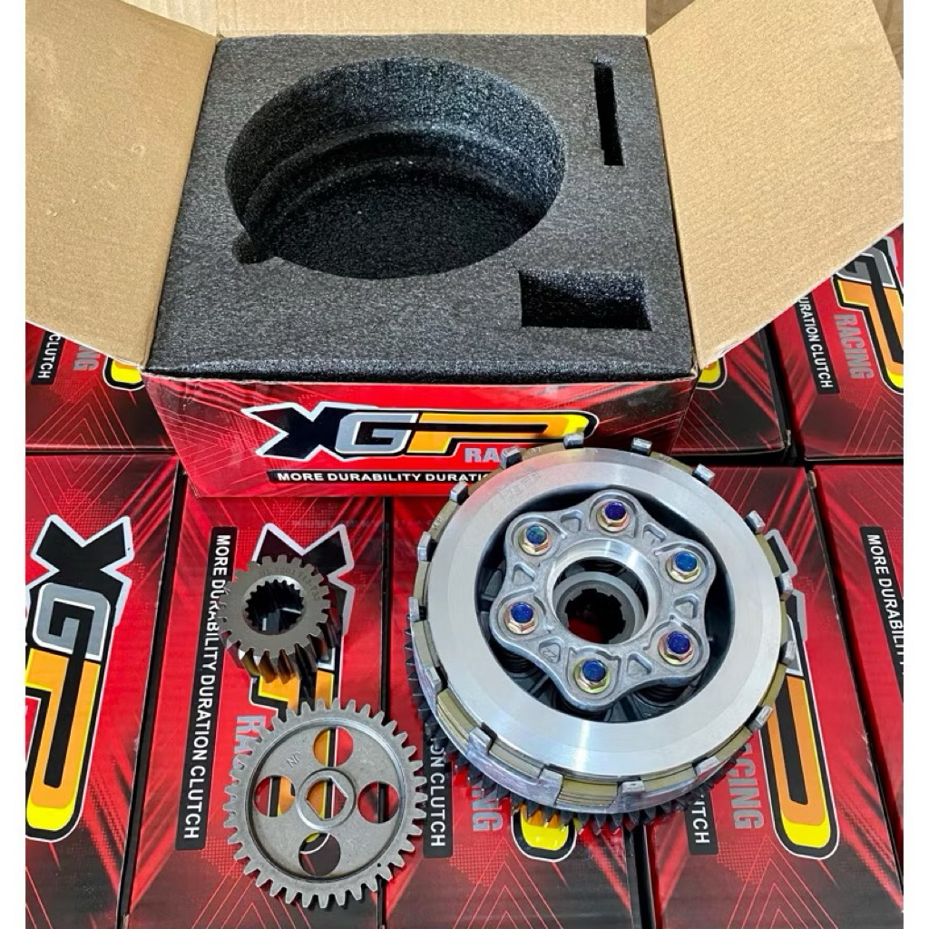 DRAFGEAR TIGER MEGAPRO 22 68 21 70 XGP RACING SET RUMAH KOPLING SET KAMPAS PER 6 TIGER MEGAPRO XGP