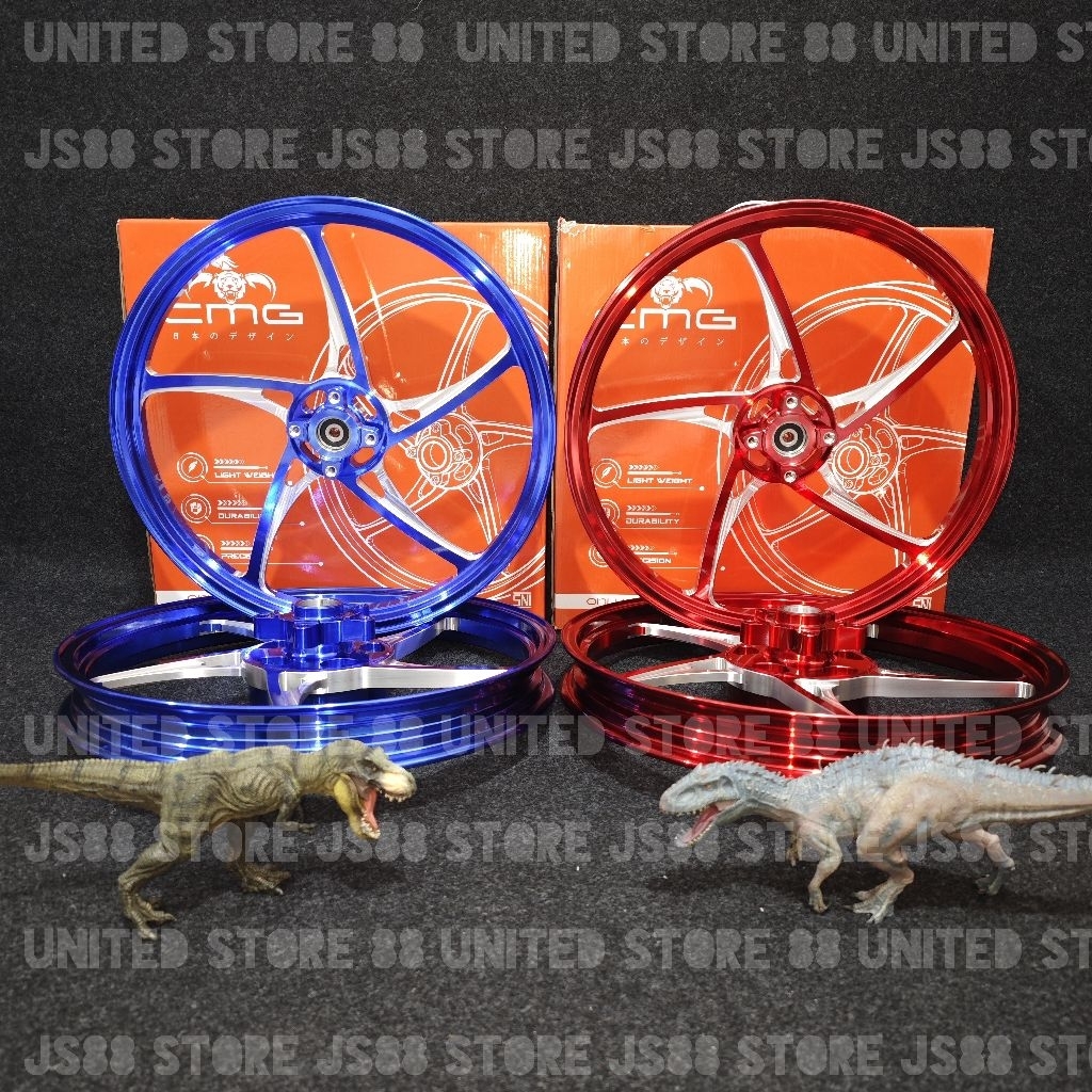 CMG RACING ORIGINAL VELG CNC KZR 160x17 & 160x17 MX KING 160 160 RING 17 MXKING