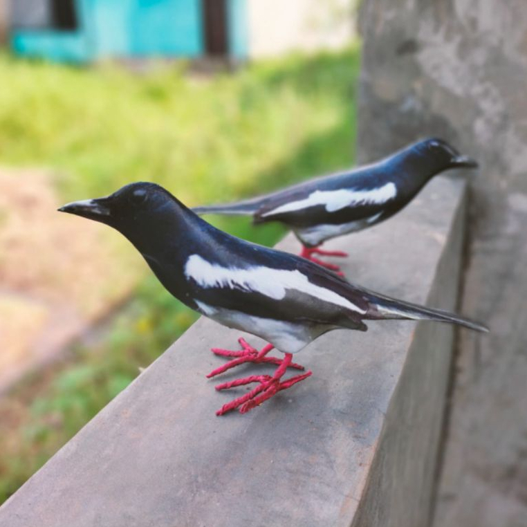 PATUNG JONTROT BURUNG KACER OCEHAN - PATUNG BURUNG KACER - JONTROT KACER OCEHAN