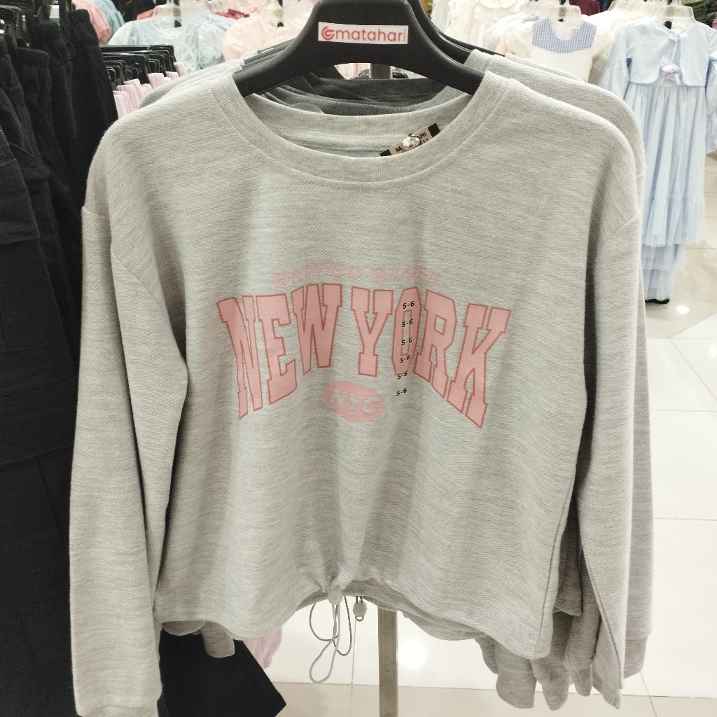 Nevada - Sweater anak perempuan lengan panjang