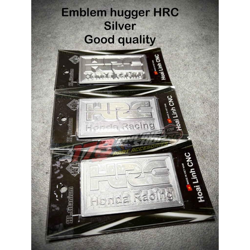 emblem hugger HRC silver mayman