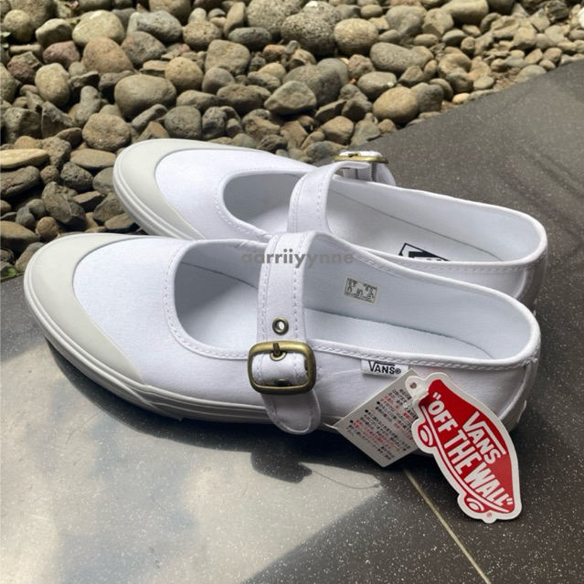 Vans Mary Jane white woman shoe