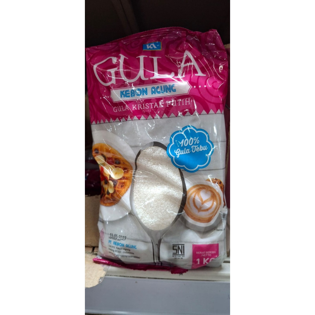 gula kristal KEBON AGUNG 1kg