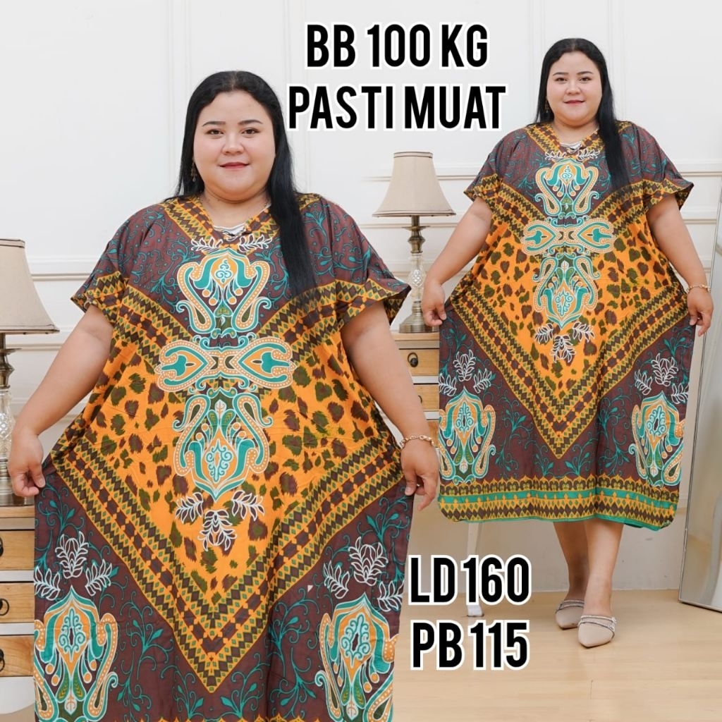 Daster Lowo Jumbo Motif Ld 160cm Busui Baju Tidur Kekinian