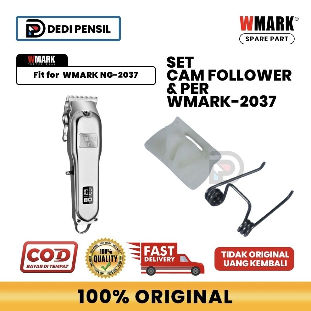Set Per Spring Tension + Cam Follower Clipper WMARK NG-2037