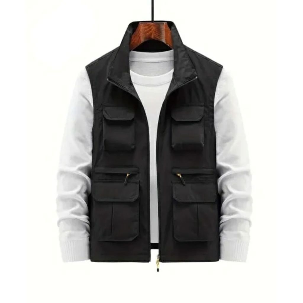 Rompi Kasual Pria | Rompi Jumbo | Rompi Big Size | Vest Pria | Rompi | Vest