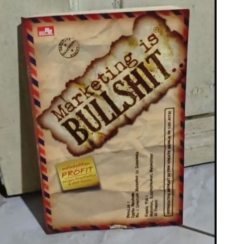 MARKETING IS BULLSHIT