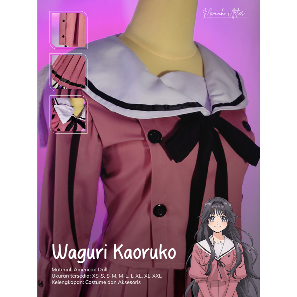 Waguri Kaoruko - Costume Cosplay